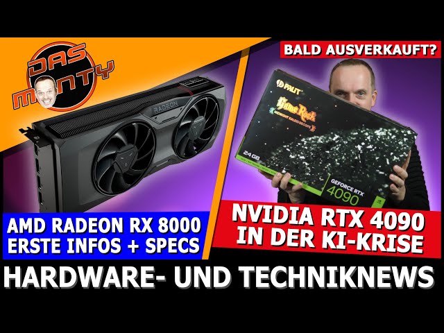 Nvidia RTX 4090 in der KI-Krise | AMD RX 8000 Infos + Specs | Call of Duty Skin zockt Spieler ab?