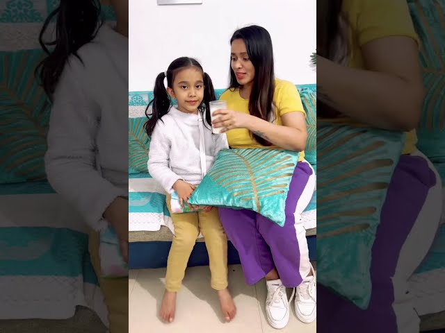 amaira Maggi nahin Kha Paa rahi thi😂#viralvideo