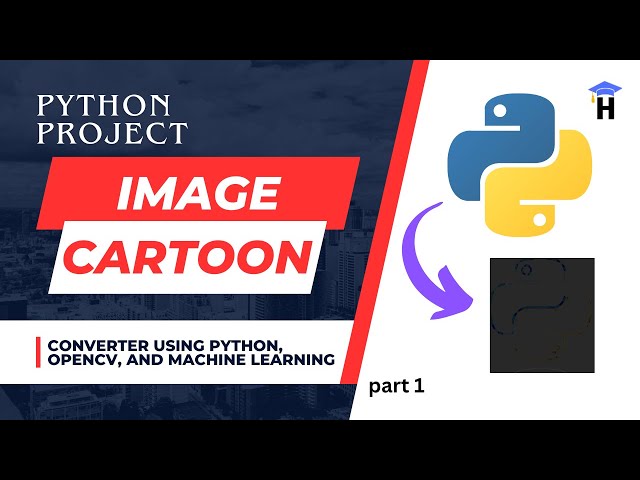 Free Image to Cartoon converter using Python, OpenCV, and Machine Learning #1