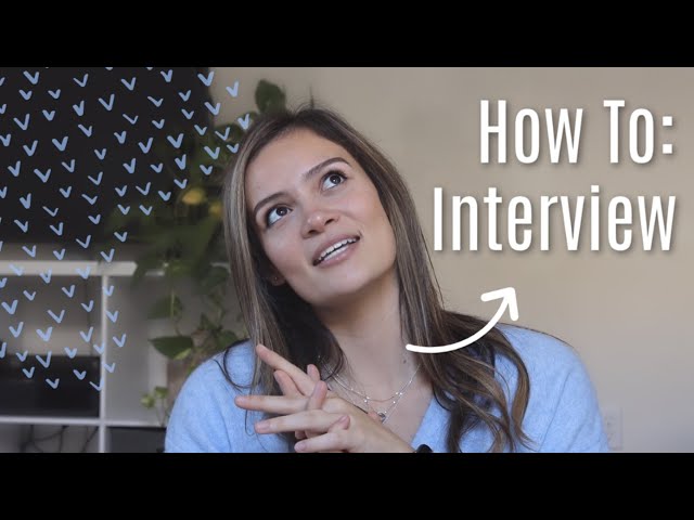 Medical School Interviews (How To)