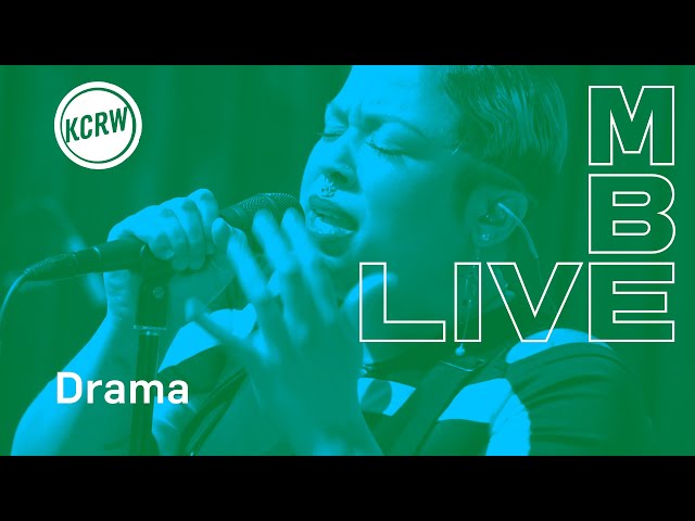 Drama performing "Billy" live on KCRW