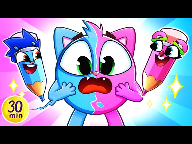 Funny Drawing Pencil Song 🎨 | + More Best Kids Songs 😻🐨🐰🦁 And Nursery Rhymes by Baby Zoo
