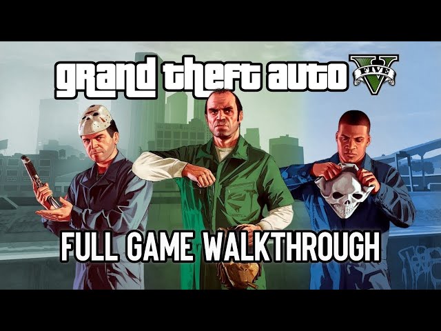 GTA V Full Game Walkthrough - All Missions (4K 60fps) No Commentary