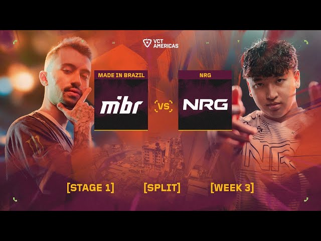 Made in Brazil vs NRG - VCT Americas Stage 1 - W3D4 - Map 1