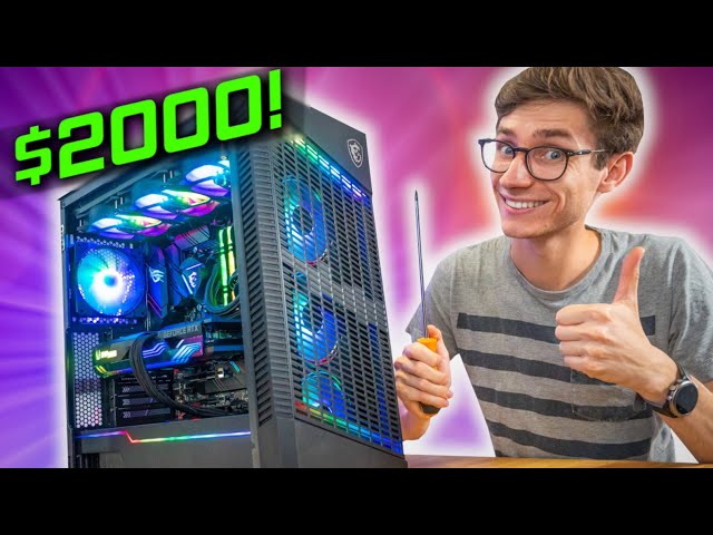 The ULTIMATE $2000 Gaming PC Build 2021! 😁 RTX 3070, Ryzen 5800X w/ Gameplay benchmarks! | AD