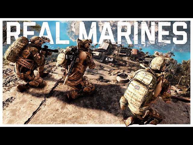 REAL Marines HOSTAGE EXTRACTION | GHOST RECON® BREAKPOINT | MOTHERLAND DLC | MARINE INFILTRATION