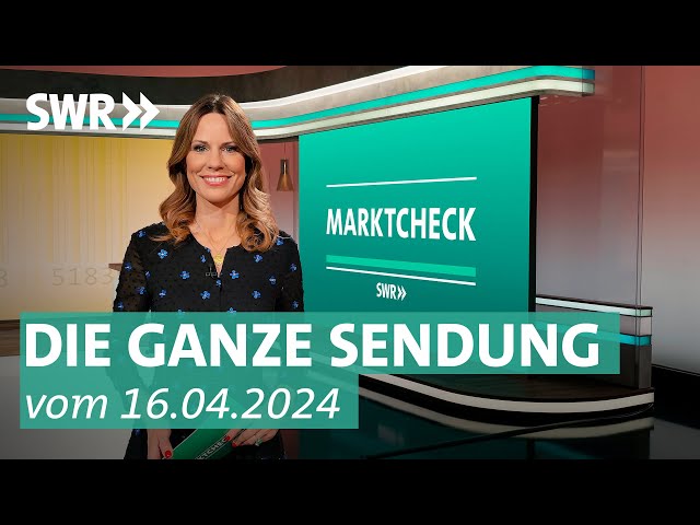 Sendung vom 16. April 2024: Regenjacken, Zinsvergleich & Co. | Marktcheck SWR