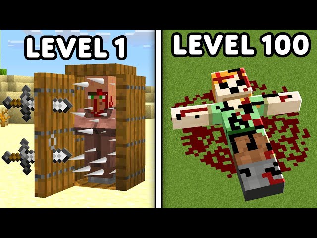 Testing SCARY Minecraft Build Tricks That'll Terrify You