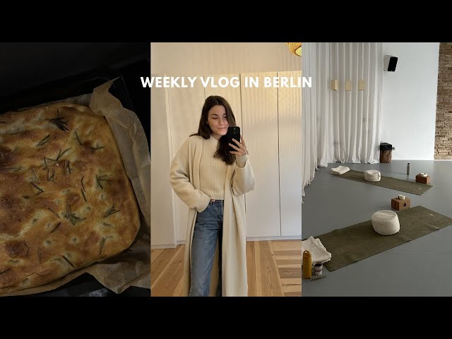 Weekly Vlog | Berlin, Lieblingsrezepte & Interior Update