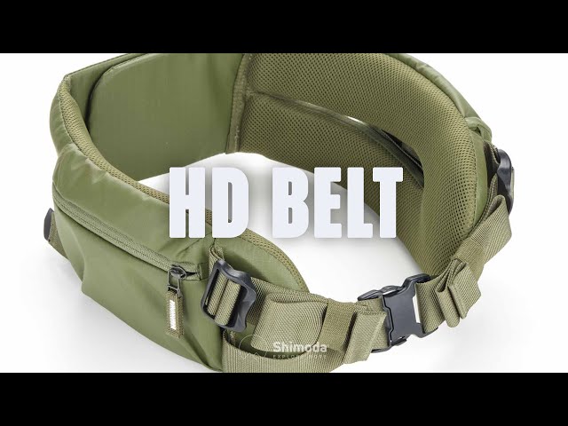 Shimoda HD Belt / A Lot More Support For Your Camera Backpack