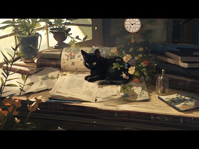 Lofi With My Cat || Cat & Lazy Days 😸💌 Relax Your Soul 💝 Lofi Music for Chill/Study/Sleep