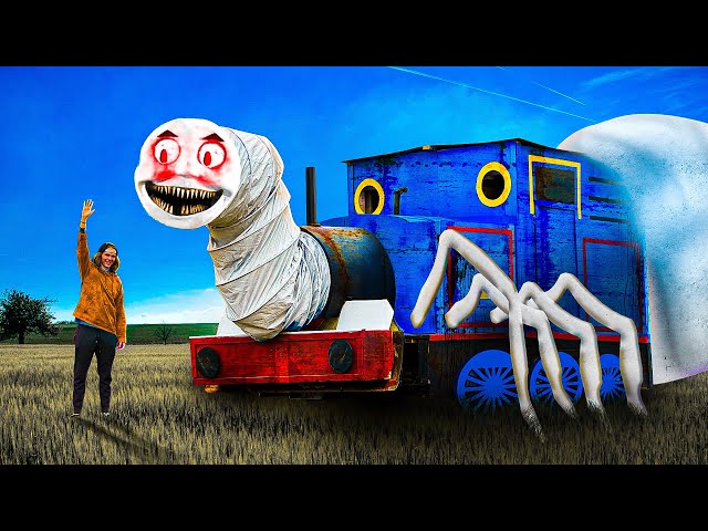 I Built Cursed Thomas.exe Spider Train in Real Life