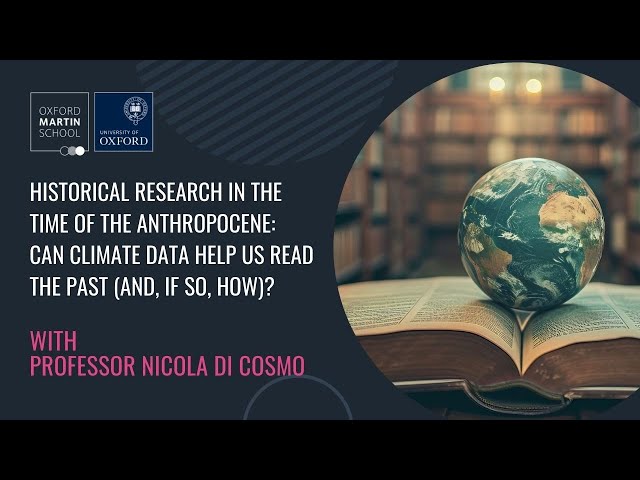 Historical research in the time of the Anthropocene: can climate data help us read the past?