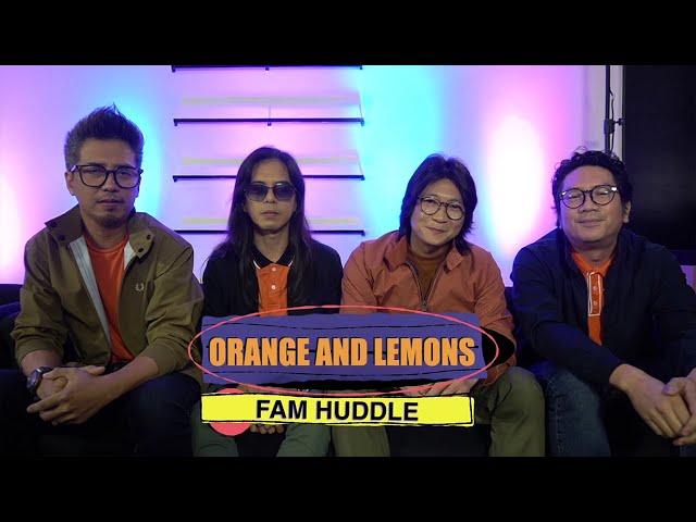 Family Feud: Fam Huddle with Orange and Lemons | Online Exclusive