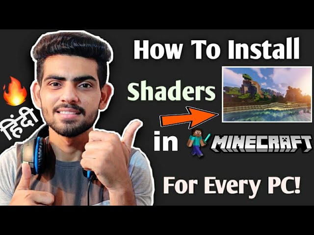 How To Install Shaders on Minecraft PC in Hindi😍 - YTSG🔥[Low/Medium/High End PC]