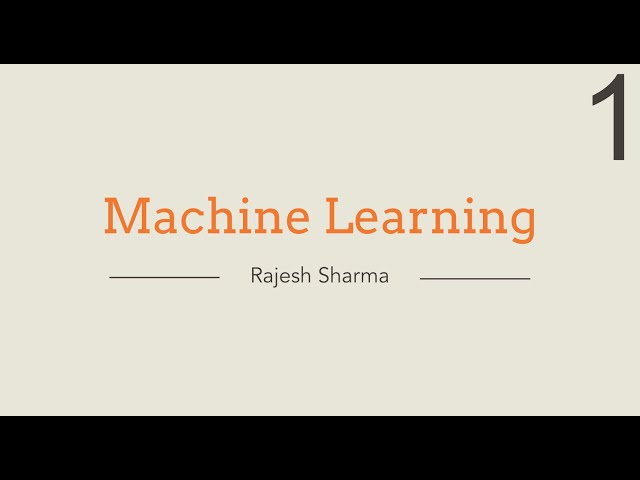SIGGRAPH Now | Hands-on Workshop: Machine Learning and Neural Networks – Lecture 1