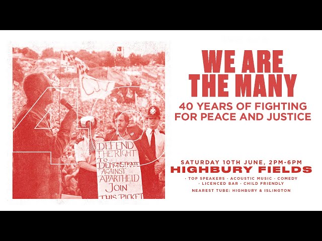 We are the Many – Live (see link in description for video of the event to the end)