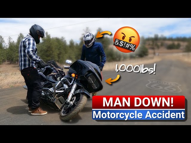 It FINALLY happened! | Route 66 on Harleys accident
