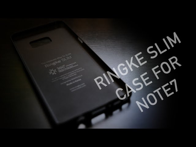Ringke Slim Case for Samsung Galaxy Note 7 - Thoughts and Impressions