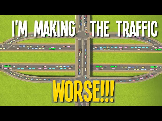 When Vanilla Traffic Keeps Beating Me....in Cities Skylines!!!