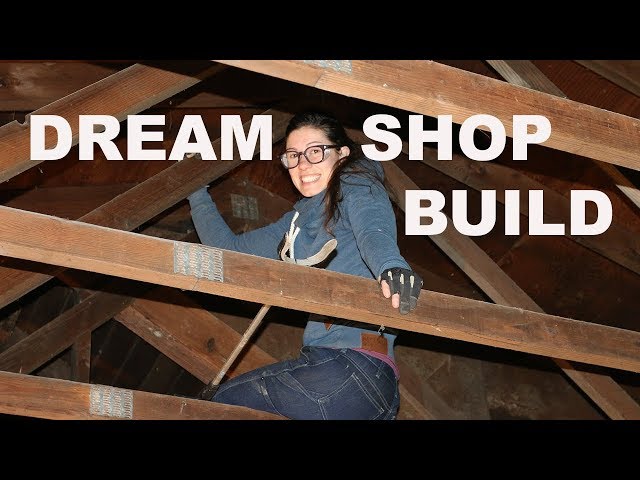 Turning a Condemned Building into a DREAM SHOP // Woodworking