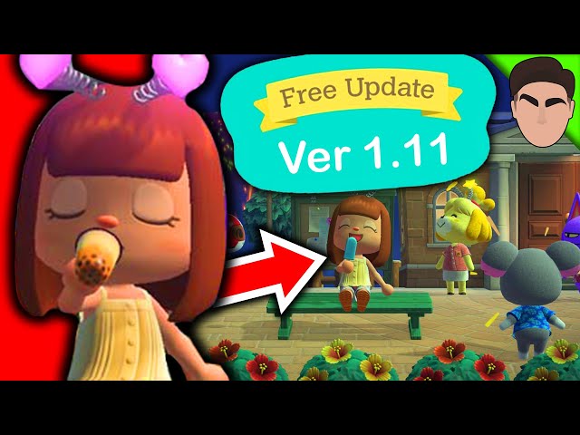 FINALLY! New Animal Crossing August Update!! Items, Furniture, & MORE!