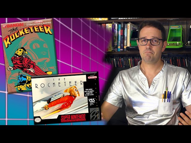 The Rocketeer (NES & SNES) - Angry Video Game Nerd (AVGN)