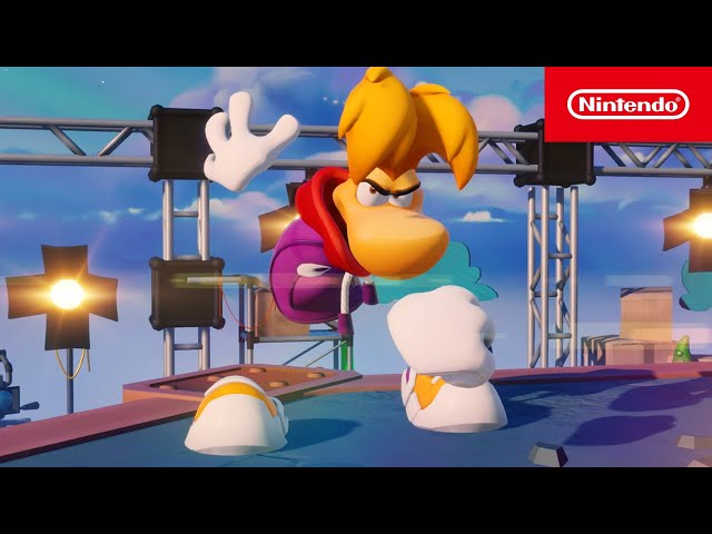 Mario + Rabbids Sparks of Hope DLC 3: Rayman in the Phantom Show - Reveal Trailer - Nintendo Switch