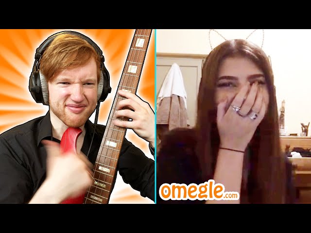 Playing BASS On Omegle But I Pretend I'm A Beginner