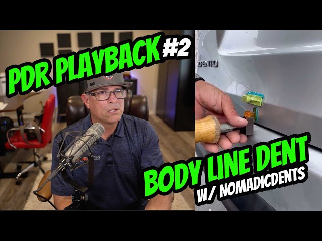 PDR Playback: Body Line Dent Repair with NomadicDents