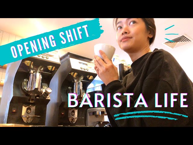 BARISTA VLOG | Opening Routine at Melbourne Cafe Vlog | Barista Life