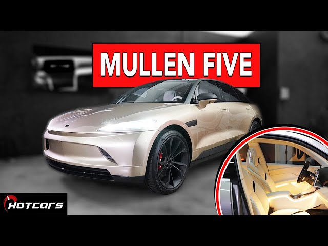 Is Tesla's Next Big Competitor The Mullen FIVE? Here's Our Exclusive Look At The New EV