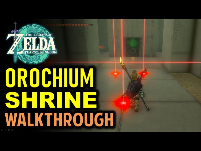 Orochium Shrine Puzzle: Courage to Fall Walkthrough | Legend of Zelda: Tears of the Kingdom