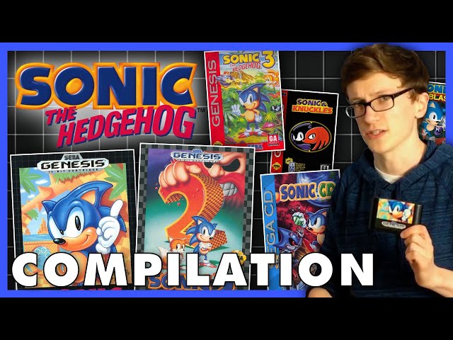 Sonic the Hedgehog on Sega Genesis - Scott The Woz Compilation