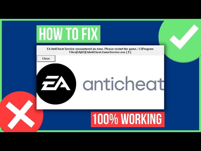 FIFA 23 ANTI CHEAT ERROR (2023) | Fix Fifa 23 EA Anticheat Service Encountered An Error
