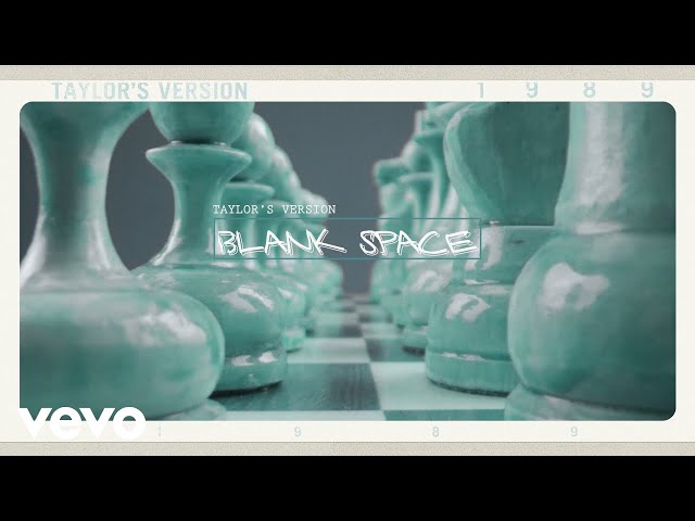 Taylor Swift - Blank Space (Taylor's Version) (Lyric Video)