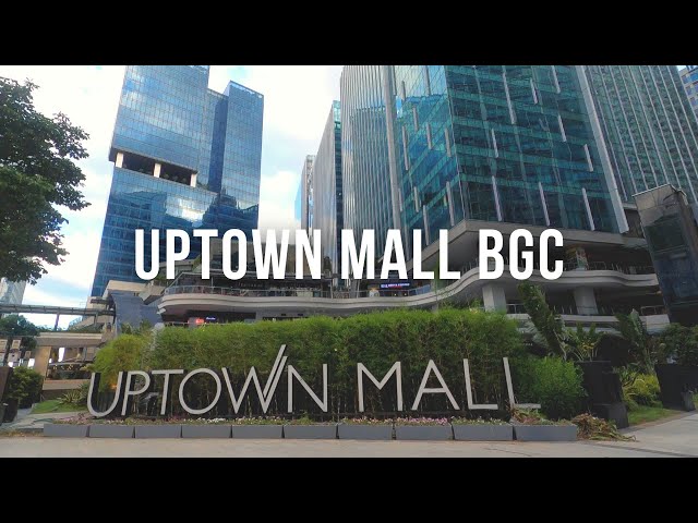 [4K] Uptown Mall BGC Walking Tour | Philippines June 2020