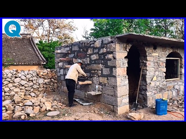 build a cool and sustainable box stone house