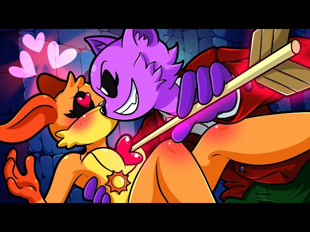 Catnap's Secret Magic Arrow | Poppy Playtime 3 Animation | Catnap's Love Arrow Story