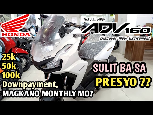 SULIT BA SA PRESYO ?  Honda ADV160 ABS , Quick  Review , Price update , @crisridemotovlog