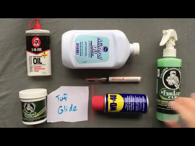 Pocketknife Lubrication (Nano-Oil, Froglube, 3-in-1, Tuf-Glide, and more!): The Nick Shabazz Guide