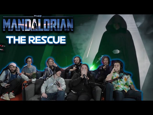 Star Wars: The Mandalorian S2E8 “The Rescue” Chapter 16 GROUP REACTION!