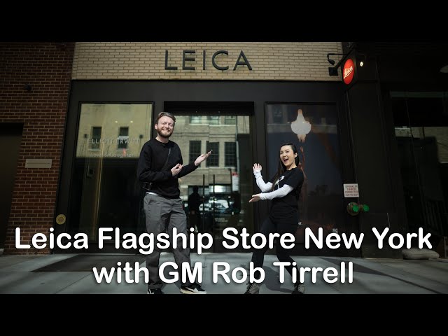 Sneak Peek Inside the Leica Flagship Store New York with General Manager Rob Tirrell 📸🔴