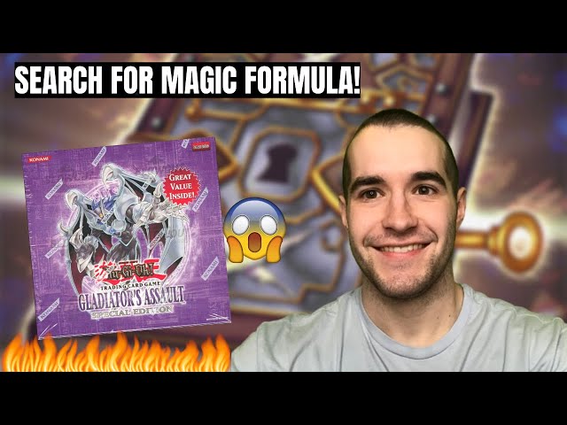 I GOT MORE GLADIATOR'S ASSAULT! Let's Pull a MAGIC FORMULA or NECROFACE! CRAZY Yugioh Cards Opening!