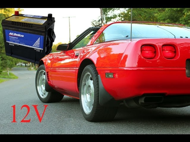 How to Replace a Battery in a C4 Corvette