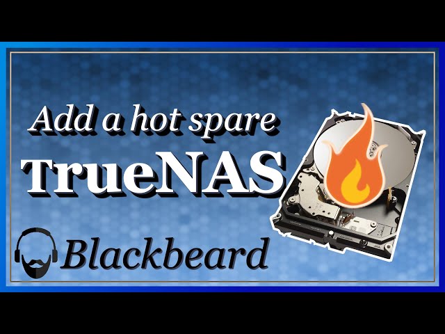 Adding a Hot Spare | Managing TrueNAS Core