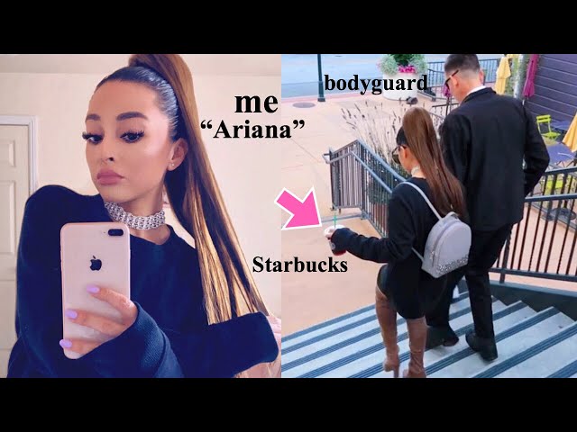 ARIANA GRANDE LOOK-A-LIKE PRANK IN A LIMO!!♡MOBBED!!
