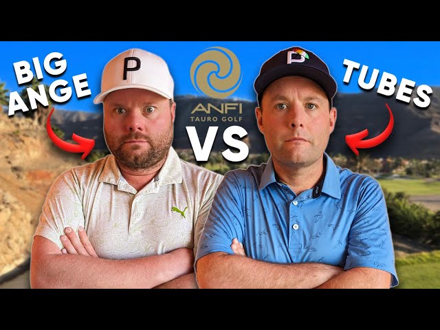 We Ask The All IMPORTANT QUESTIONS!!??👀 | Tubes v Ange | Anfi Tauro Golf Club