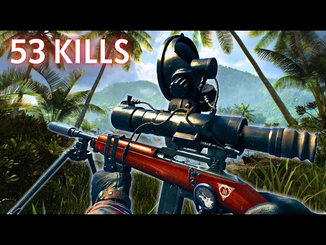 Battlefield V | M3 Infrared Sniper Gameplay on Solomon Island | 4K 60 FPS Ultra Graphics