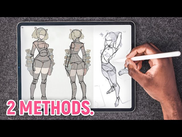 The EASIEST way to start Learning to Draw Anatomy!